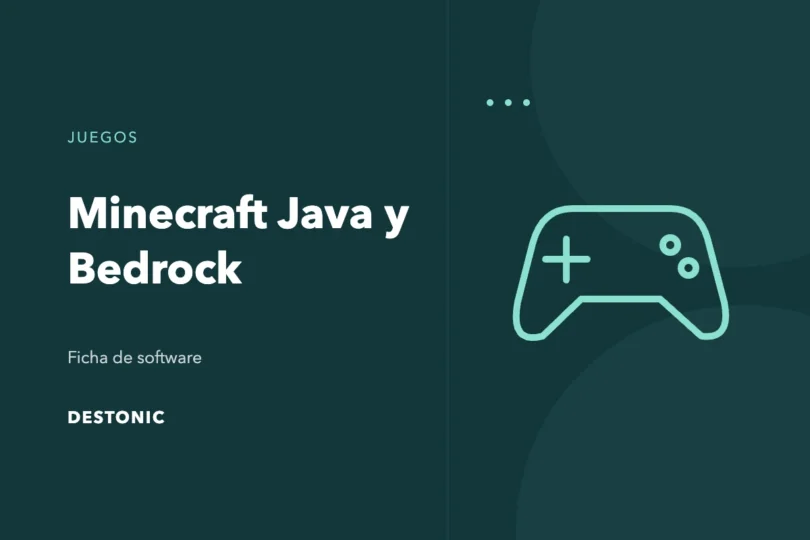 Ilustración editorial de Minecraft Java y Bedrock