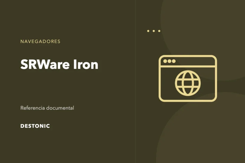 Ilustración editorial de SRWare Iron