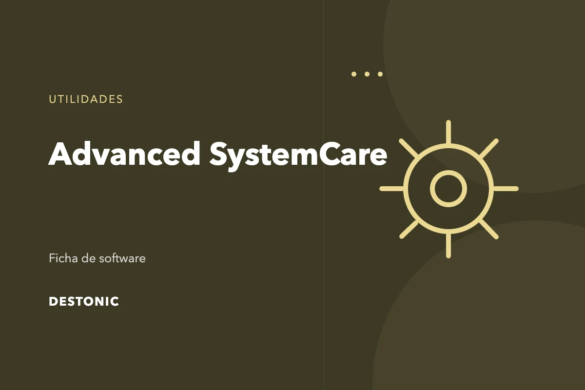 Ilustración editorial de Advanced SystemCare