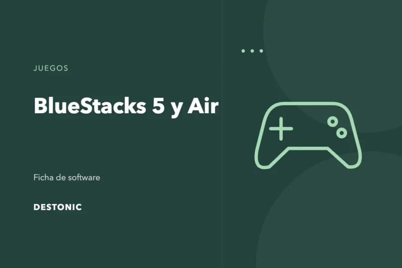 Ilustración editorial de BlueStacks 5 y Air