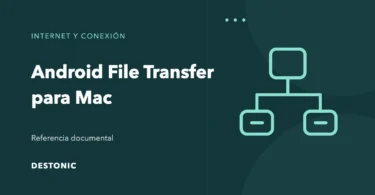 Ilustración editorial de Android File Transfer para Mac
