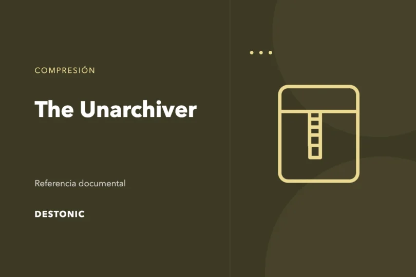 Ilustración editorial de The Unarchiver