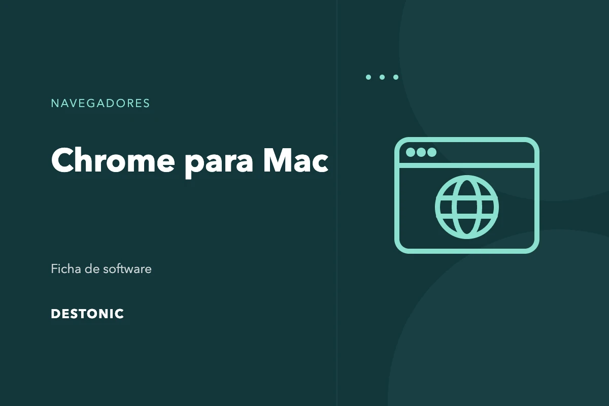 Ilustración editorial de Chrome para Mac