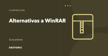Ilustración editorial de Alternativas a WinRAR