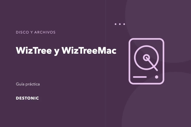 Ilustración editorial de WizTree y WizTreeMac