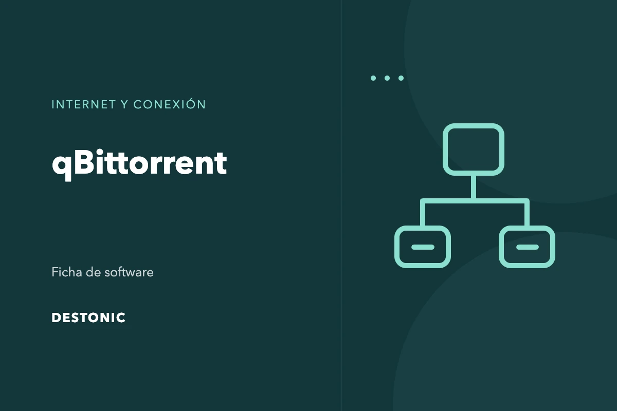 Ilustración editorial de qBittorrent