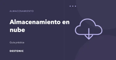 Ilustración editorial de Almacenamiento en nube