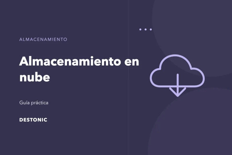 Ilustración editorial de Almacenamiento en nube