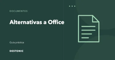 Ilustración editorial de Alternativas a Office