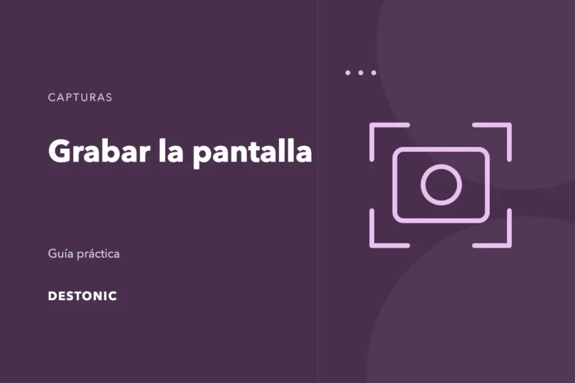 Ilustración editorial de Grabar la pantalla